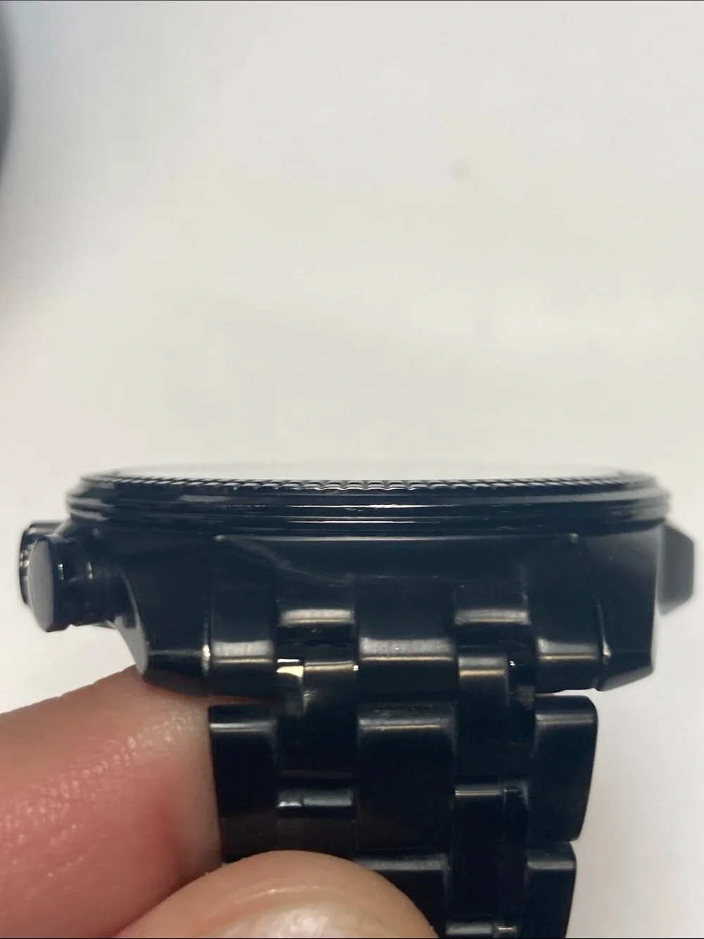 Citizen eco drive E820-S078423, Black Stainless Steel Multi-Function watch